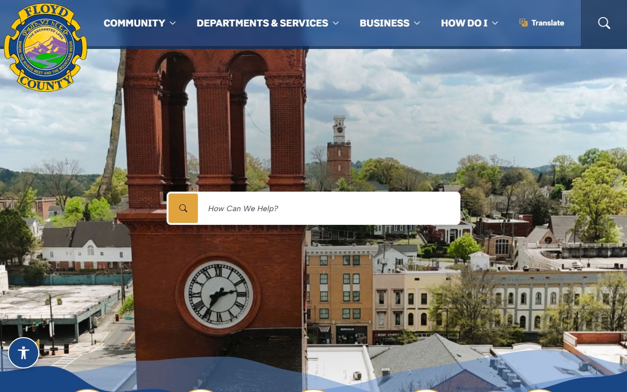 Floyd County court records government site